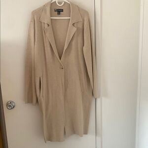 Tan Long Coat